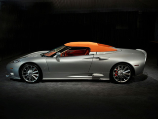 Illustration for article titled Spyker C8 Aileron Spyder: Extravagant Fighter Plane Goes Topless